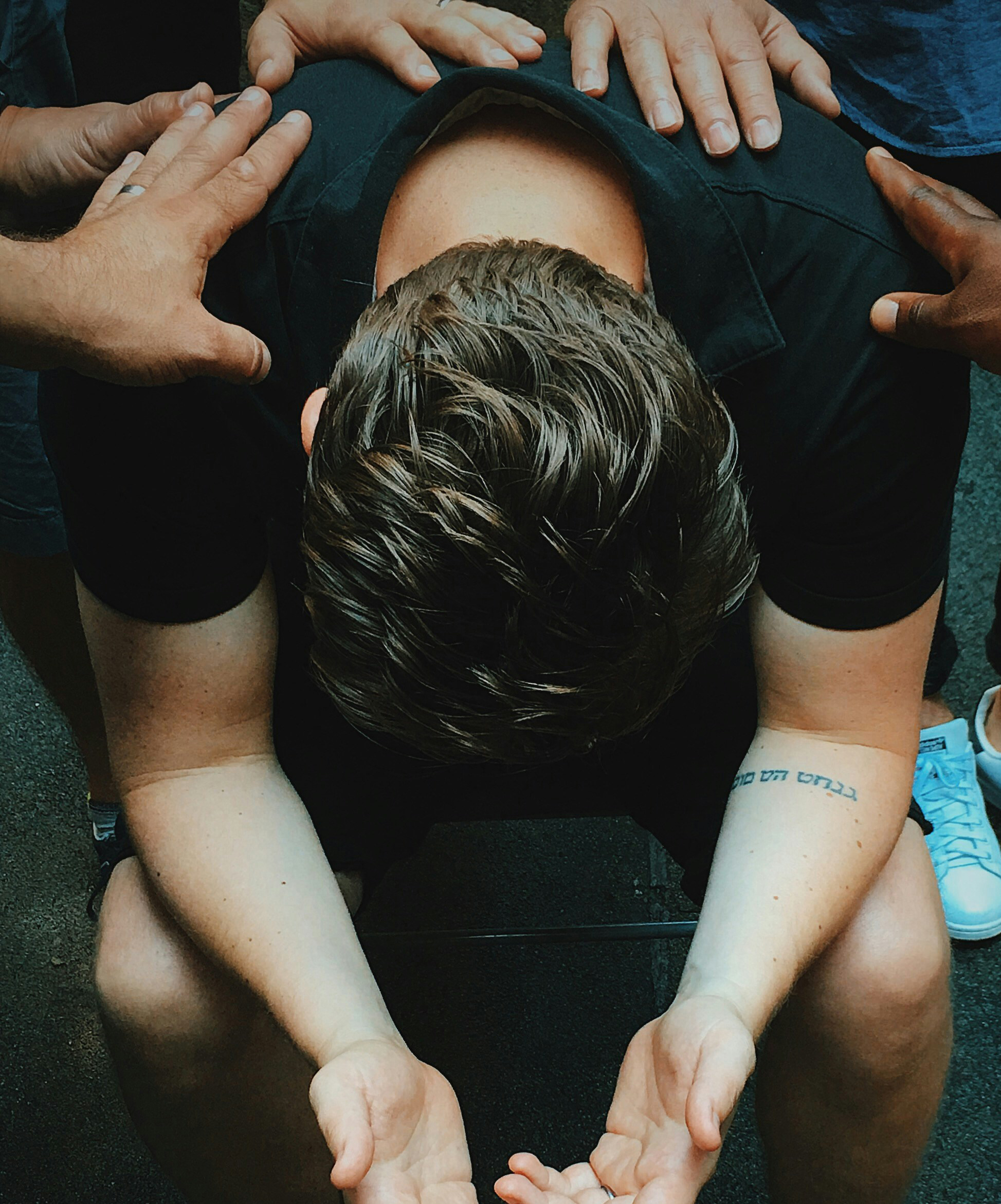 Praying over kid_V2